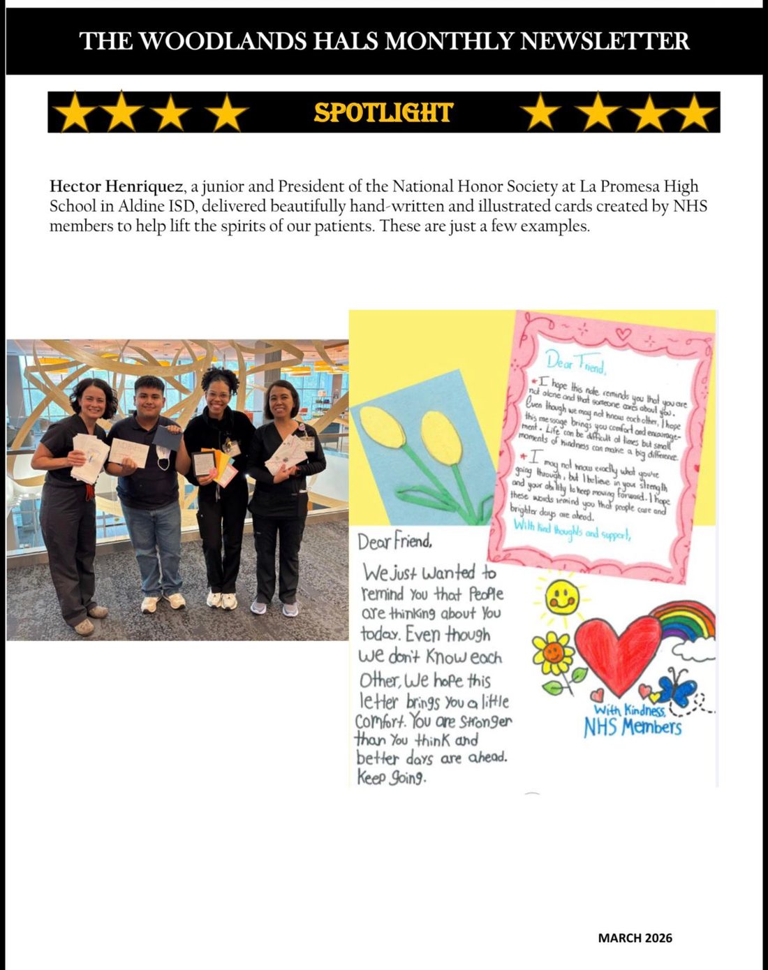 MD Anderson Letters Project